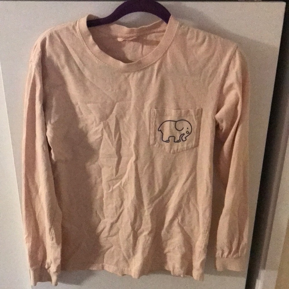 Cream pink ivory Ella long sleeve size Small